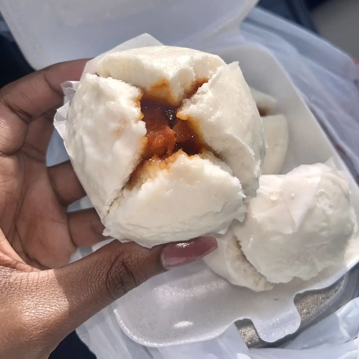 bbq pork bun 蠔皇叉烧包